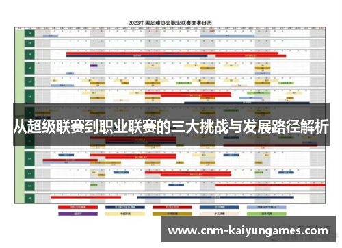 从超级联赛到职业联赛的三大挑战与发展路径解析