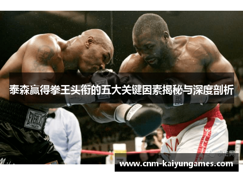 泰森赢得拳王头衔的五大关键因素揭秘与深度剖析